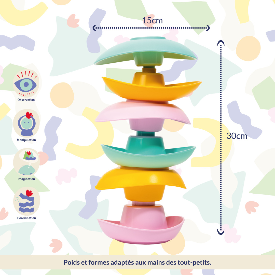 Pack D'Eveil - Trio Bleu Et Vert - P121.1 - Le Jouet Simple – Image 5