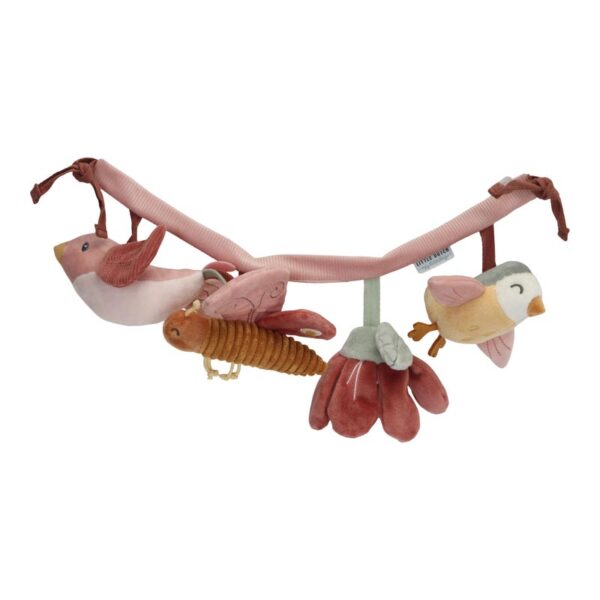 Chaîne d'Activités pour poussette Fleurs et Papillons - Little Dutch - LD8711