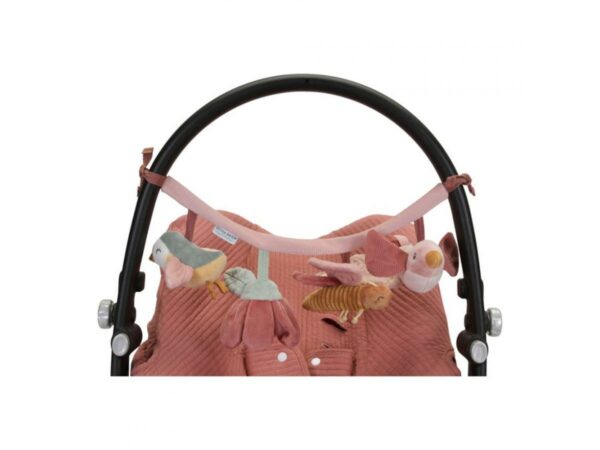 Chaîne d'Activités pour poussette Fleurs et Papillons - Little Dutch - LD8711 – Image 2