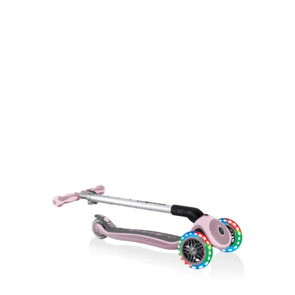 Trottinette Primo Premium Roues Lumineuses Lilas - 438-203 – Image 4