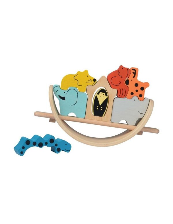 Jeu d'équilibre l'Arche de Noé en bois - Blue Ribbon - B83222 – Image 3