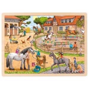 Puzzle Centre équestre - Goki - 57367