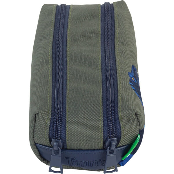 Trousse Double Tann'S Broderies Oscar Kaki - 12278 - Tann's – Image 2