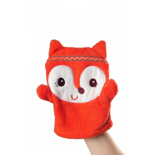 Gants toilette marionnette Alice eco-friendly - Lilliputiens - 83355 – Image 3