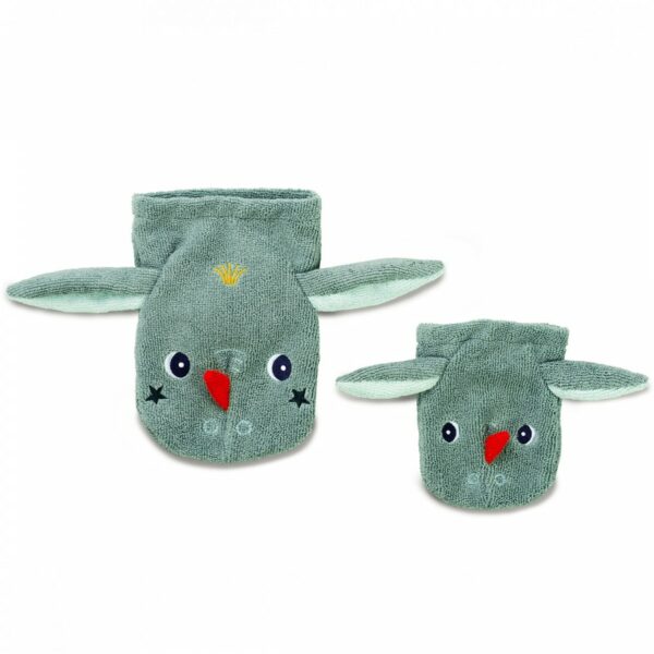 Gants toilette marionnette Joe eco-friendly - Lilliputiens - 83354
