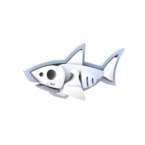 Half Ocean - Requin Blanc + Diorama - Little Dutch - HO006 – Image 2
