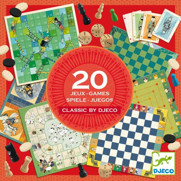 Coffret de 20 jeux  - DJ05219 - Djeco