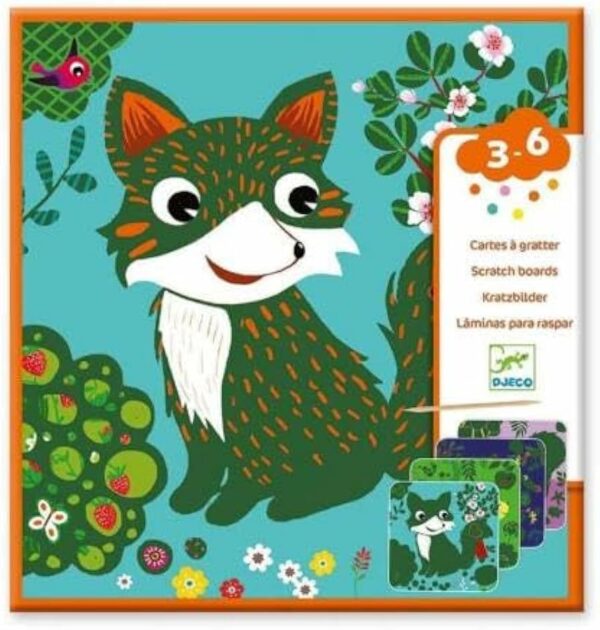 Cartes à gratter Petites Bêtes - DJ09095 - Djeco
