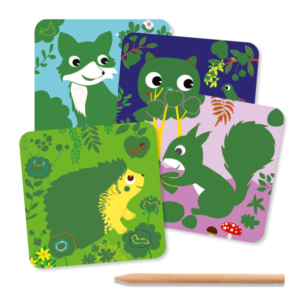 Cartes à gratter Petites Bêtes - DJ09095 - Djeco – Image 4