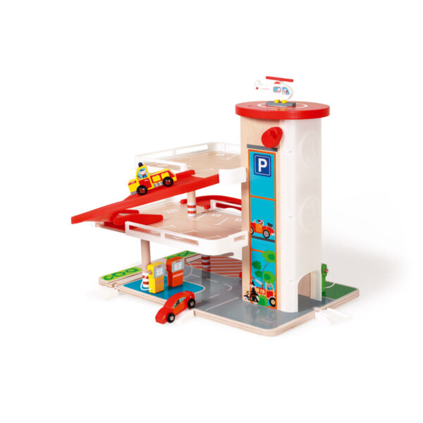 Garage Contiloop en bois avec ascenseur - 6181085 - Scratch – Image 3