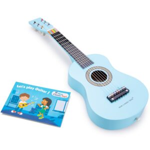 Guitare Bleue en Bois -  10342