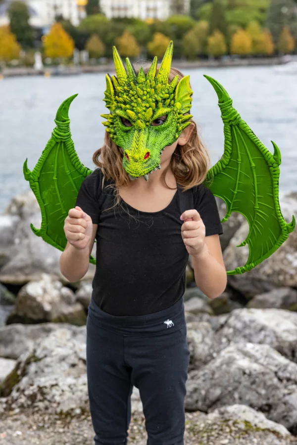 Masque De Dragon, Vert - 12200 - Great Pretenders – Image 2