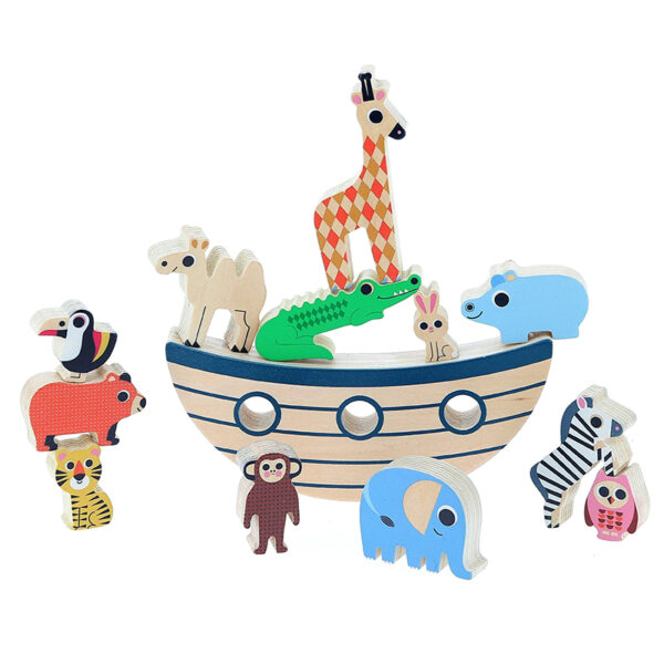 Jeu d'équilibre Arche des animaux Ingela P. Arrhenius - 7629  - Vilac – Image 3
