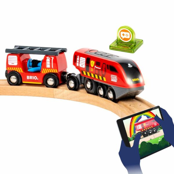 Coffret Circuit Action Pompier Smart Tech Sound - 36004 - Brio – Image 2
