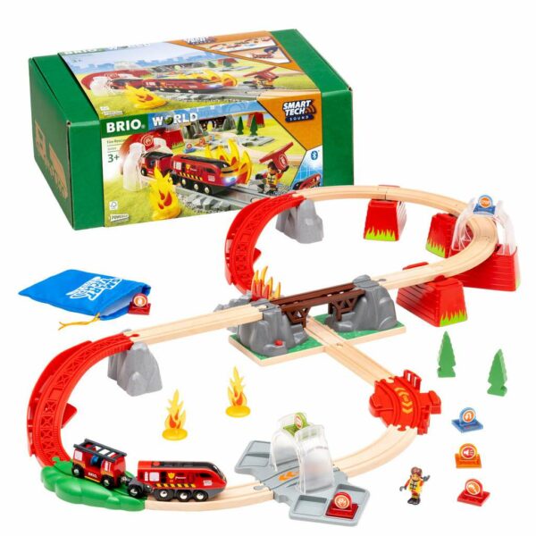 Coffret Circuit Action Pompier Smart Tech Sound - 36004 - Brio – Image 8