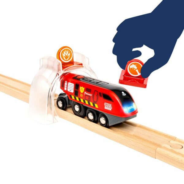 Coffret Circuit Action Pompier Smart Tech Sound - 36004 - Brio – Image 3