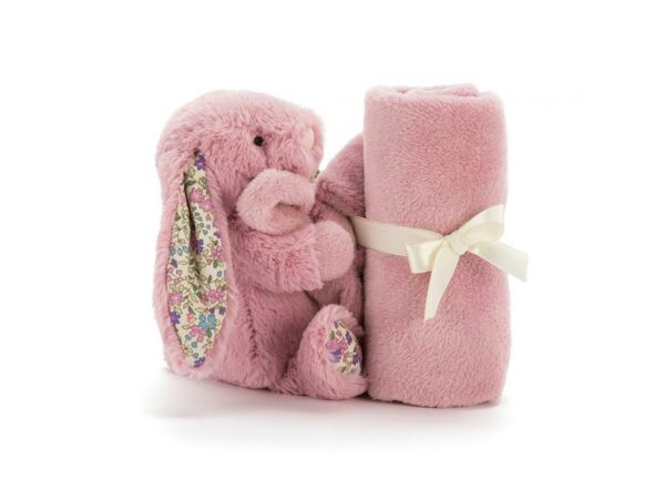 Mon lapin rose tulipe doudou lange  – BBL4BTPN - Jellycat – Image 3