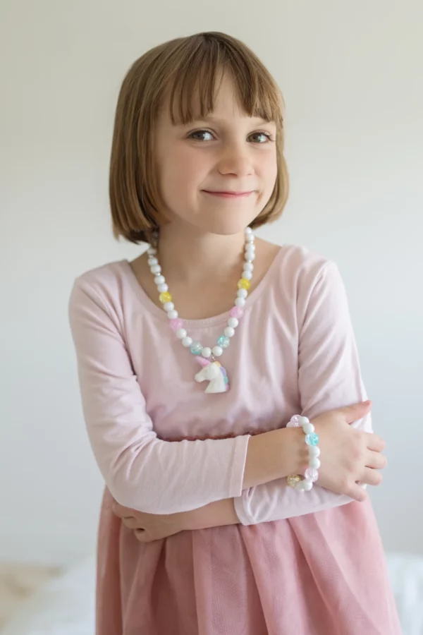 Set Collier/Bracelet  - Happy-Go-Unicorn - 86145 - Great Pretenders – Image 2