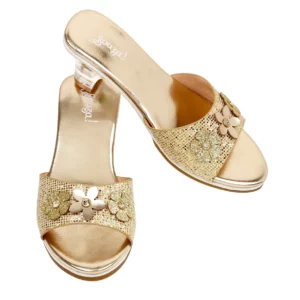 Mules à talons Ellina, Or Metallique, pointure 30/31 - 105612 - Souza For Kids