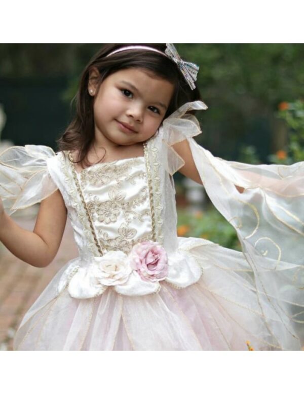 Robe De Princesse Rose Pale Et Or, Taille Us 7-8 - 31927 - Great Pretenders – Image 2