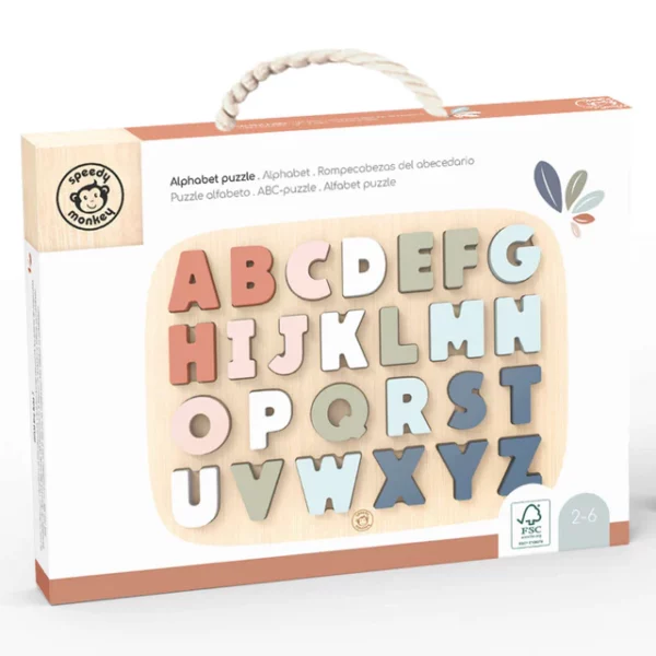 Puzzle ABC Alphabet en bois