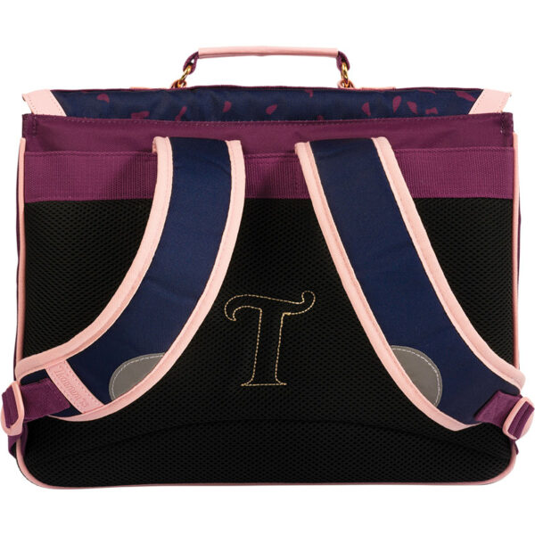 Cartable 38 Cm 2B  InayaMarine/Prune - 44194 - Tann's – Image 2