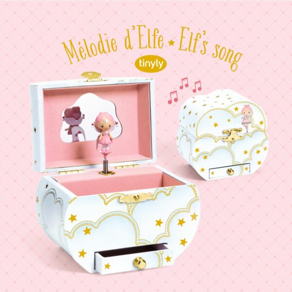Boite à Musique Mélodie d'Elfe - DJ06975 - DJECO – Image 6