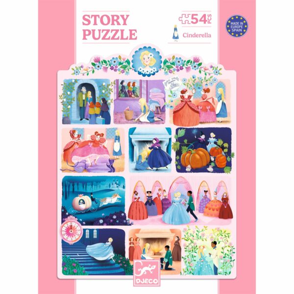 Puzzle Story Cendrillon 54 Pcs - DJ07053 - DJECO – Image 4