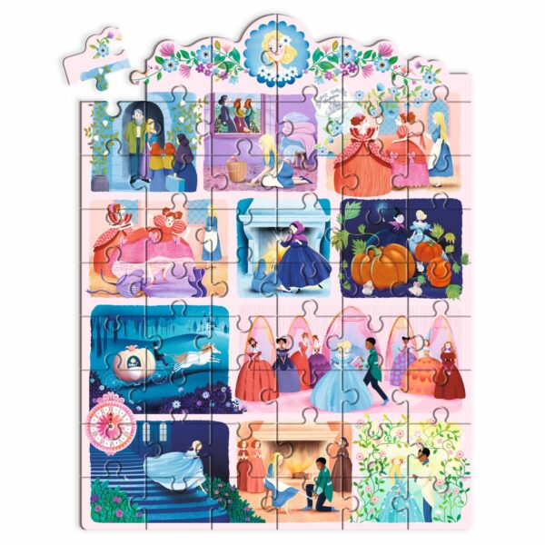 Puzzle Story Cendrillon 54 Pcs - DJ07053 - DJECO – Image 2
