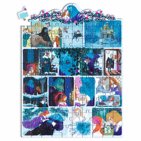 Puzzle Story La  Belle Et La Bete 100 Pcs - DJ07055 - DJECO – Image 2