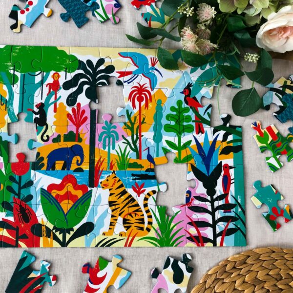 Puzzle Gallery Jungle 100 Pcs - DJ07619 - DJECO – Image 4