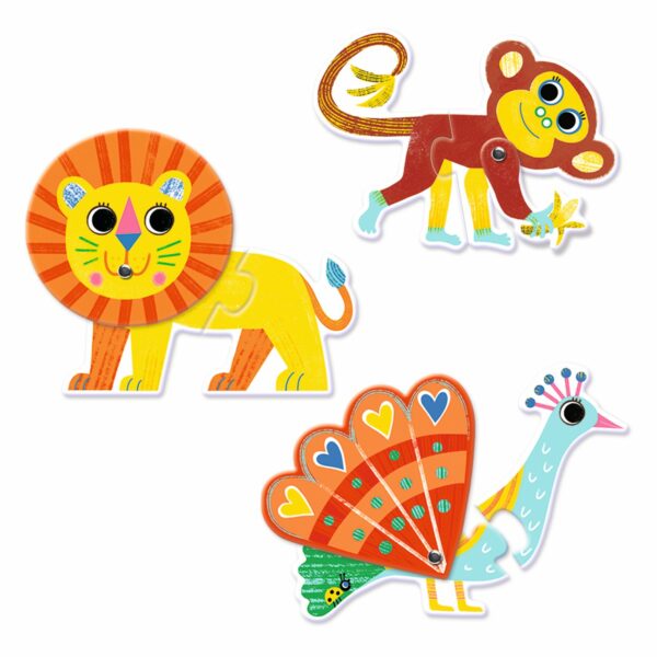 Puzzle Duo Animo Articulo - DJ08262 - DJECO – Image 2