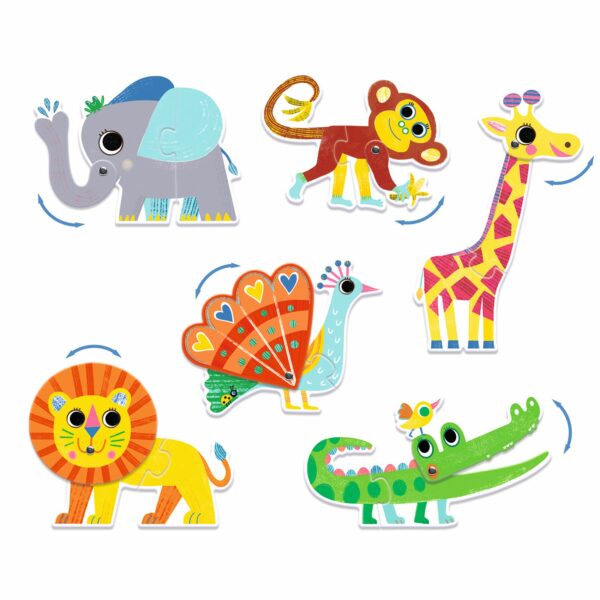 Puzzle Duo Animo Articulo - DJ08262 - DJECO – Image 4