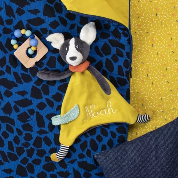 Doudou Jaune Puce Puce Et Pilou - 684005 - MOULIN ROTY – Image 2