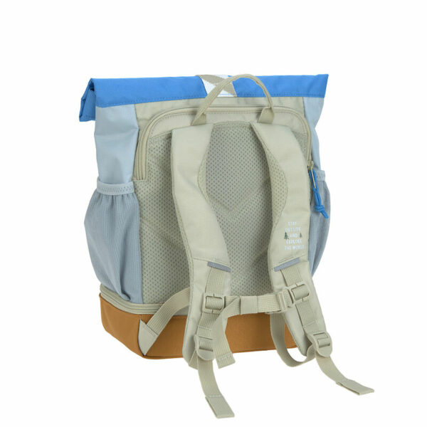 Mini Sac à Dos Rolltop Sunny Explorer Bleu- Lassig - 12030377018 – Image 2