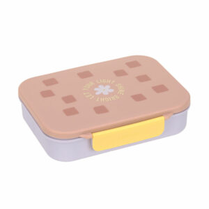 Boîte à Gouter Inox Pattern Party Rose - Lassig - 12100157025