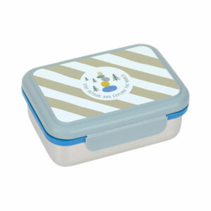 Boîte à Gouter Inox Sunny Explorer Bleu - Lassig - 12030377030