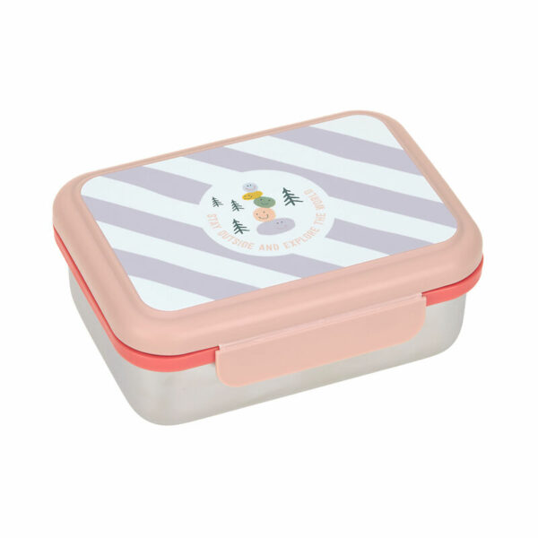 Boîte à Gouter Inox Sunny Explorer Rose - Lassig - 12030377018