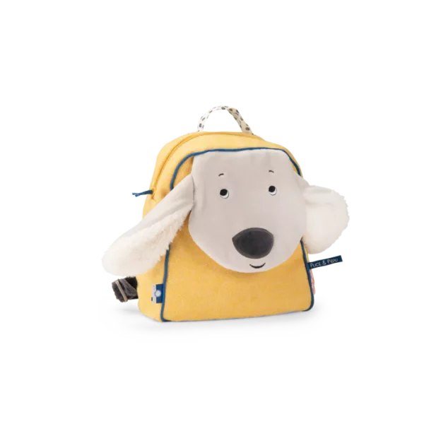 Sac à Dos Jaune Pilou Puce Et Pilou - 684019 - MOULIN ROTY