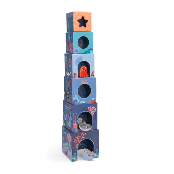 Cubes Empilables Les Aventures De Paulie - 676365 - MOULIN ROTY