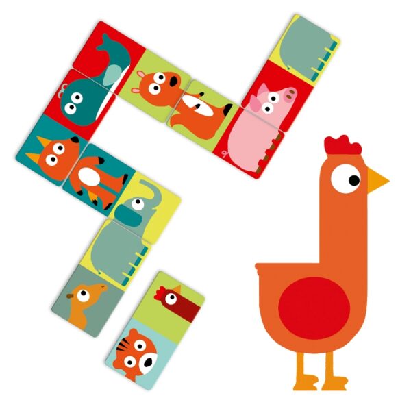 Memo, Loto, Domino - Animo-puzzle - DJECO - DJ08165 – Image 3