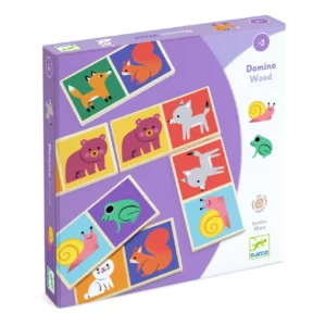 Educatif Bois - Domino Wood - DJ01625 - DJECO