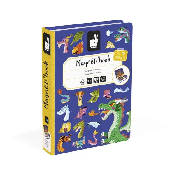 Magneti Book Dragons - J02527 - JANOD