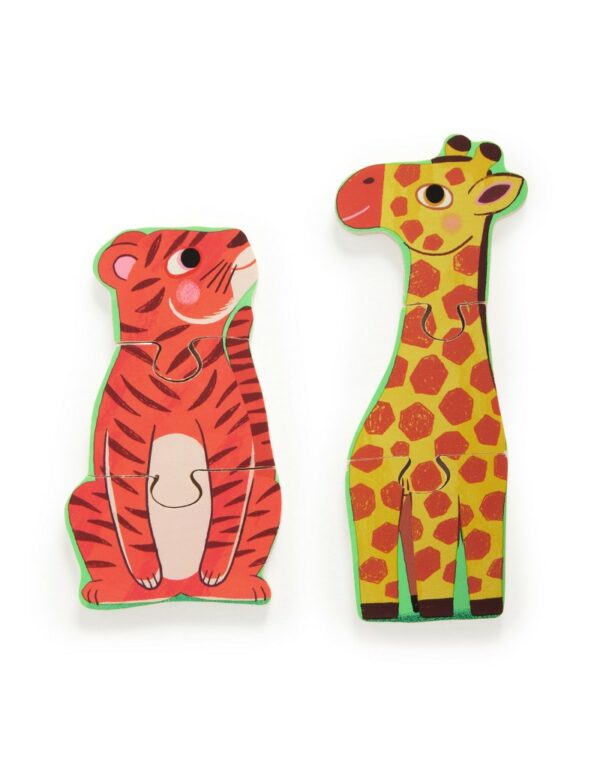 Puzzle boutons Coucou Tigre - DJ01264 - DJECO – Image 2