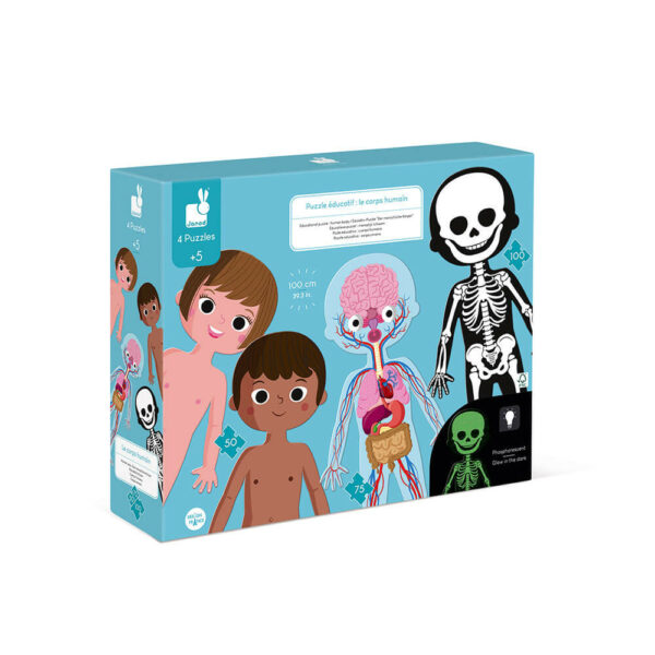 Puzzle Educatif Corps Humain - J02681 - JANOD