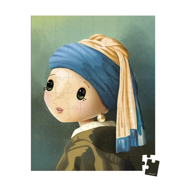 Puzzle Inspired By De Vermeer - 100 Pcs - J02551 - JANOD – Image 2