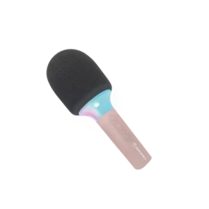 Micro Karaoké rose avec lampe - KidyMic - Kidywolf
