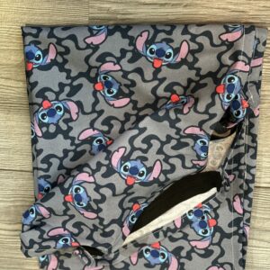 Drap maternelle de Lit Picot - Stich bleu Disney -