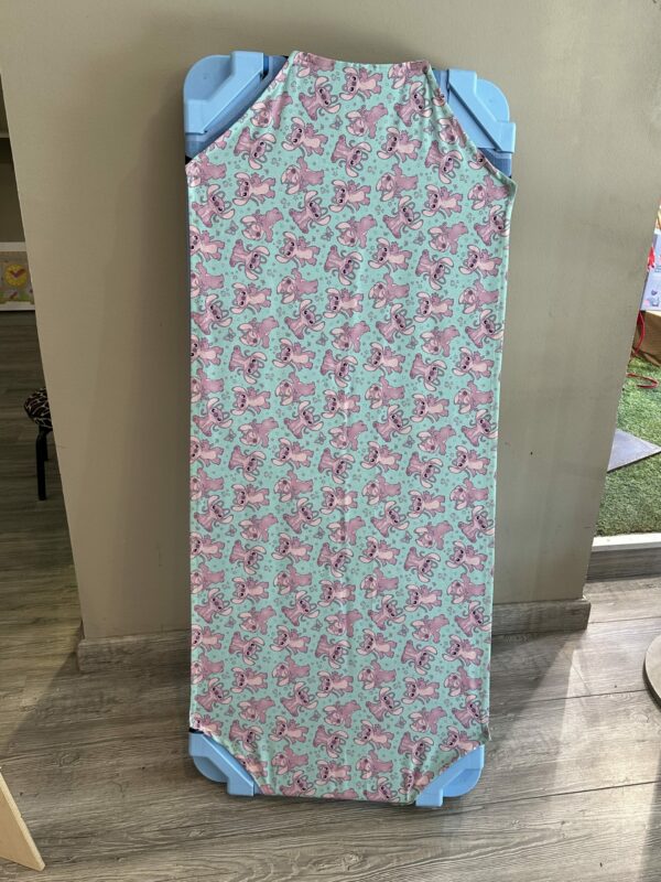 Drap maternelle de Lit Picot - Stich rose  Disney - – Image 3