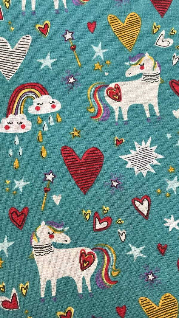Drap maternelle de Lit Picot - Licornes - TIPOTAM